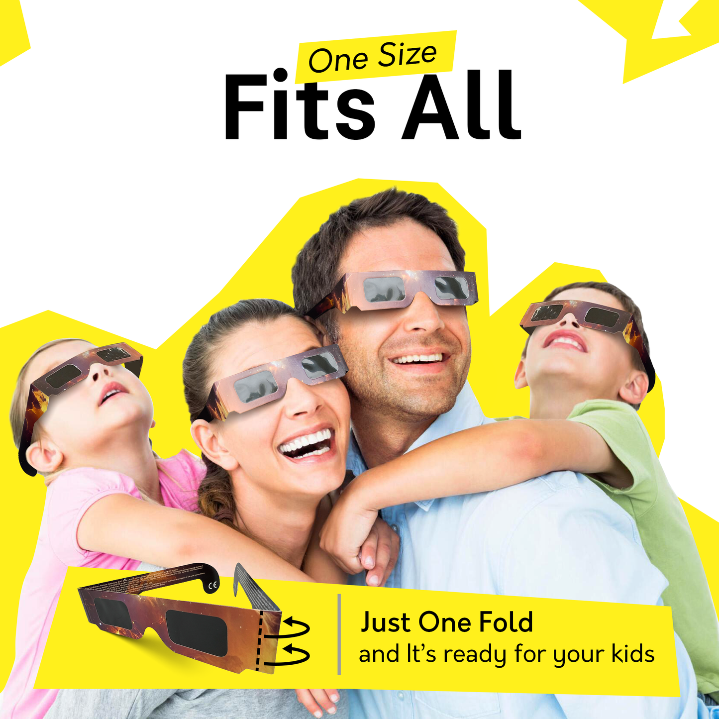 Galaxy Solar Eclipse Glasses